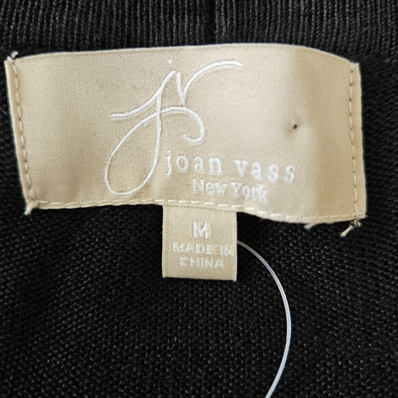 Black Fine Knit Open Sweater - Picture 4 of 8